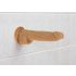 Naked Addiction Thrusting 9 - Akkubetriebener, funkgesteuerter Stoßvibrator - dunkel (23cm) 