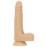 Naked Addiction Stoßender 7,5 - akkubetriebener Stoßvibrator (19cm) - Naturfarben