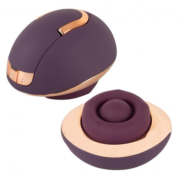 Belou - aufladbarer, rotierender, Vulva-Massage-Vibrator (lila) 