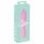 Cuties Mini 3 - akkubetriebener, wasserdichter, gerippter Vibrator (pink) 