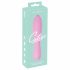 Cuties Mini 3 - akkubetriebener, wasserdichter, gerippter Vibrator (pink) 