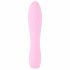 Cuties Mini 3 - akkubetriebener, wasserdichter, gerippter Vibrator (pink) 