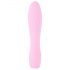 Cuties Mini 3 - akkubetriebener, wasserdichter, gerippter Vibrator (pink) 