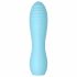 Cuties Mini 3 - Akkubetriebener, wasserdichter, gerippter Vibrator (Türkis) 