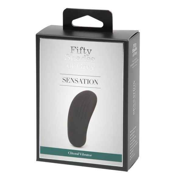 Fifty Shades of Grey Sensation - wiederaufladbarer Klitorisvibrator (schwarz)