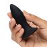 Die fünfzig Grautöne Sensation - wiederaufladbarer Analvibrator (schwarz)