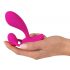 SMILE RC - Akkubetriebener, kabelloser G-Punkt-Vibrator (pink) 