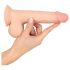 Nature Skin - Dildo mit Haut - 19cm (Natur) 