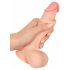 Nature Skin - Dildo mit Haut - 19cm (Natur) 