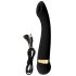 You2Toys Hot 'n Cold - wiederaufladbarer, kühlender und erwärmender G-Punkt Vibrator (schwarz) 