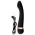 You2Toys Hot 'n Cold - wiederaufladbarer, kühlender und erwärmender G-Punkt Vibrator (schwarz) 