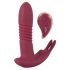 Javida RC - Funk Vibrator mit 3 Funktionen (Rot)