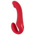 You2Toys Strapless - aufladbarer, funkgesteuerter, anlegbarer Vibrator (rot) 