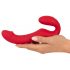 You2Toys Strapless - Kabellose Vibrator, rot und zum Anlegen