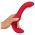 You2Toys Strapless - aufladbarer, funkgesteuerter, anlegbarer Vibrator (rot) 