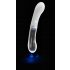 You2toys Liaison - Silikon-Glas LED Vibrator (transparent-weiß) 