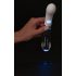 You2toys Liaison - Silikon-Glas LED Vibrator (transparent-weiß) 