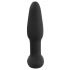 ANOS - Akkubetriebener, wasserdichter Anal-Vibrator (schwarz) 