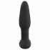 ANOS - Akkubetriebener, wasserdichter Anal-Vibrator (schwarz) 