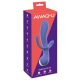 AWAQ.U 1 - akkubetriebener, dreizweigiger Vibrator (Lila) 