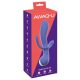 AWAQ.U 1 - akkubetriebener, dreizweigiger Vibrator (Lila) 