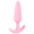 Cuties Mini Butt Plug - Silikon Analplug - Pink (2,1 cm)