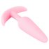 Cuties Mini Butt Plug - Silikon Analplug - Pink (2,1 cm)