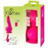 SMILE Powerful - wiederaufladbarer, 2-motoriger Vibrator mit Saugfuß (Pink)