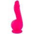 SMILE Powerful - Akkubetriebener, zweimotoriger Saugnapf-Vibrator (Pink) 