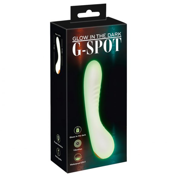 You2Toys Leuchtet im Dunkeln - fluoreszierender G-Punkt Vibrator (Weiß) 