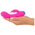 You2Toys bunt. - Aufladbarer, wasserdichter Vibrator mit Klitorisarm (pink)