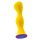 You2Toys bunt. - wiederaufladbarer, wasserdichter Analvibrator (gelb) 