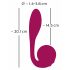 You2Toys Rosenrot - aufladen, wasserdicht G-Punkt Vibrator (rot) 