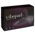 VibePad 3 - batteriebetriebener, funkgesteuerter G-Punkt-Kissen-Vibrator (schwarz) 