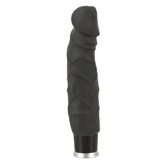 Nature Skin - Hautähnlicher Vibrator (schwarz) 