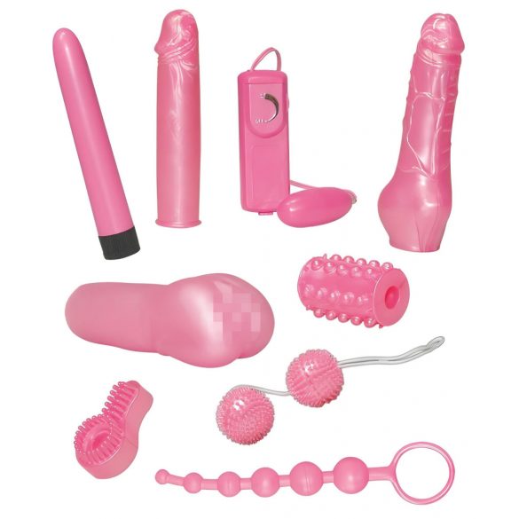 You2Toys - Rosa - Vibrator-Set (9-teilig) 