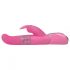 SMILE Pearly Bunny - perlenbesetzter Vibrator (rosa) 