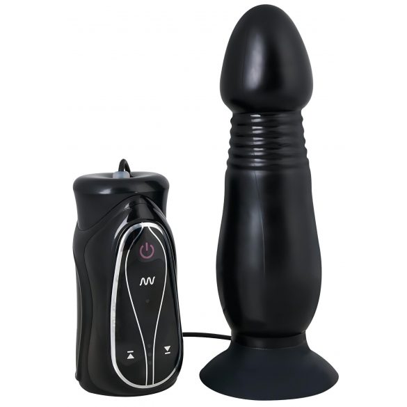 You2Toys - Stoßender, Analvibrator (schwarz) 