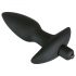 Black Velvet Analplug Vibrator - Medium