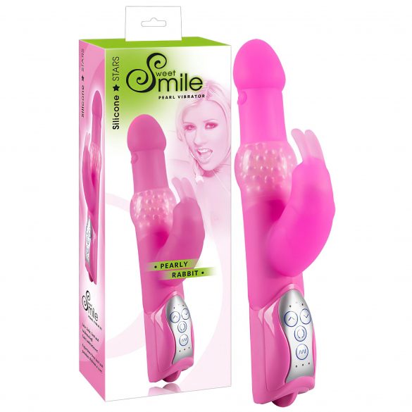 SMILE Pearly Rabbit - Perlenvibrator (pink) 