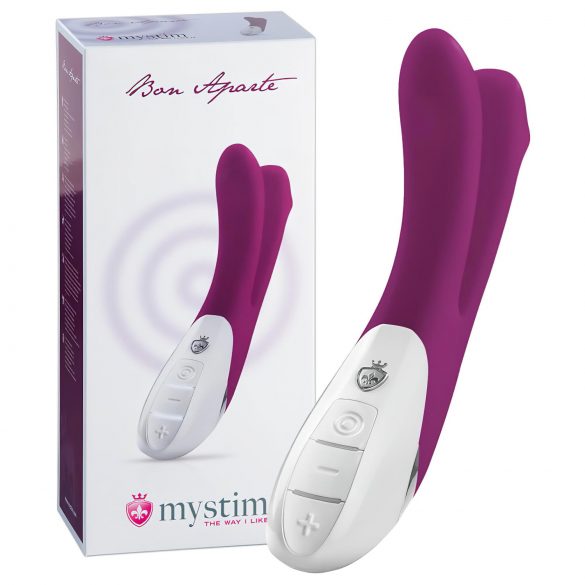 Mystim Bon Aparte - Doppelschwing Vibrator (Brombeere)