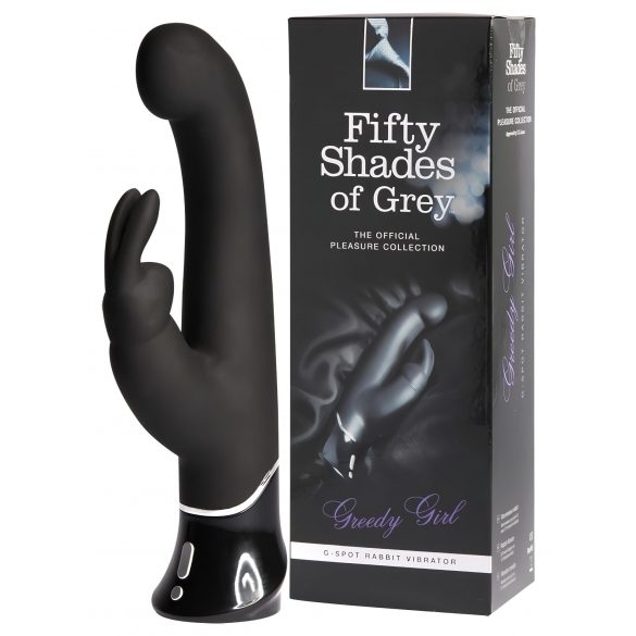 Die fünfzig Schatten des Graus - Vibrator mit Klitorisstimulator (USB) 