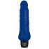 Lotus - Großer Vibrator mit Zungen (Blau) 