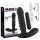 Black Velvet gerippter Vibrator - Medium (Schwarz) 