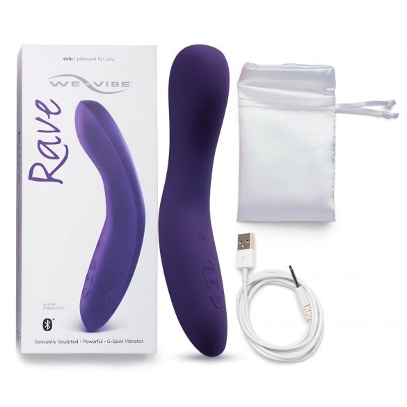 We-Vibe Rave - Intelligenter Akku-G-Punkt-Vibrator (lila)