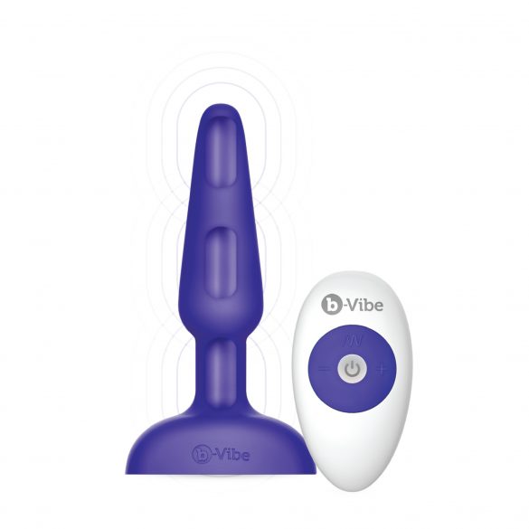 b-Vibe Trio - Analvibrator mit 3 Motoren (Lila) 