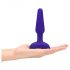 b-Vibe Trio - 3-motoriger Anal-Vibrator (Lila)