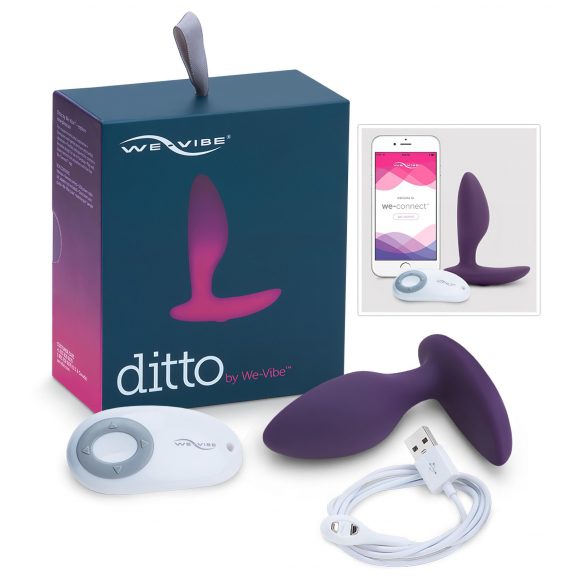 We-Vibe Ditto - Lila Anal-Vibrator mit Akku