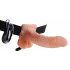 Fetisch Strap-on 7 - anlegbarer Vibrator (natur) 