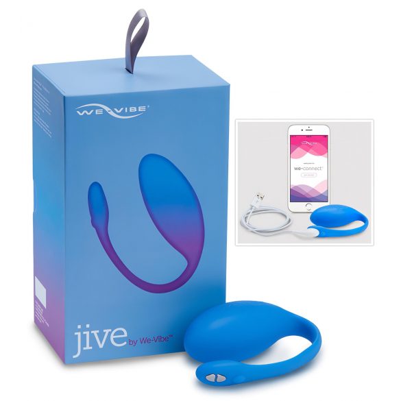 We-Vibe Jive - wiederaufladbares, intelligentes Vibro-Ei (blau)